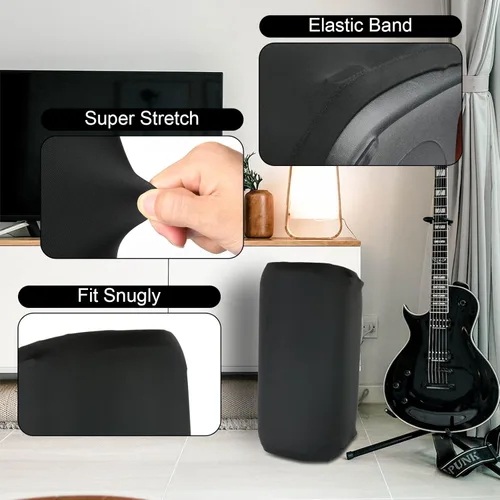 Miniatura 2 de Funda protectora contra el polvo para JBL PartyBox 110/JBL PartyBox Club 120 - Altavoz portátil de fiesta, cubierta protectora con banda elástica
