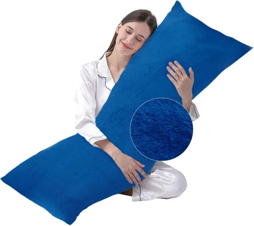 Miniatura 28 de DOWNCOOL Relleno de Almohada Grande para el Cuerpo - Almohada Transpirable de Cuerpo Completo para Personas que Duermen de Lado - Almohada de Cama