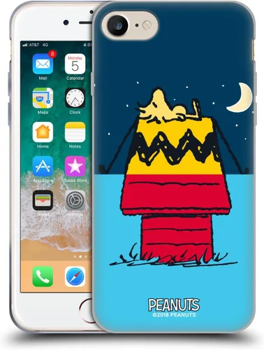Miniatura 13 de Head Case Designs Funda de gel con licencia oficial de Peanuts Snoopy & Woodstock Halfs and Laughs [protección de grado militar] compatible