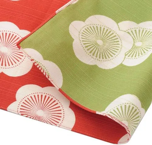 Miniatura 3 de Furoshiki - Tela tradicional japonesa – Paño de envoltura, extra grande, 40.9 x 40.9 pulgadas, 100% algodón, hecho en Japón, reversible Honjien