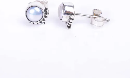 Miniatura 4 de Round Gemstone Stud Design 2