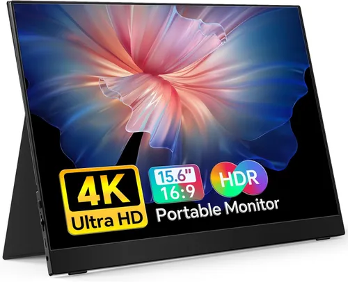 Miniatura 11 de MNN Monitor portátil de 14 pulgadas FHD 1920 * 1200P USB C HDMI Ultradelgado IPS para viajes con altavoces, HDR Plug&Play, monitor externo