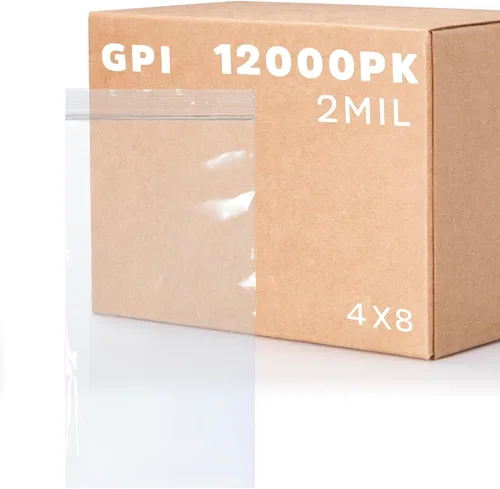 Miniatura 29 de GPI - Bolsas con cremallera de 2 x 6 pulgadas, 1000 unidades, 2 mil, bolsas de plástico transparente con cierre de cremallera, con cierre de cierre
