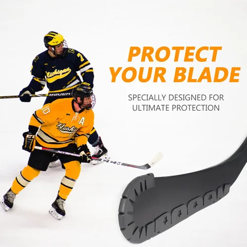 Miniatura 2 de Protector de Pala de Palo de Hockey sobre Hielo Envolvente Protector de Borde Cubierta para Entrenamiento de Hockey al Aire Libre Fuera del Hielo