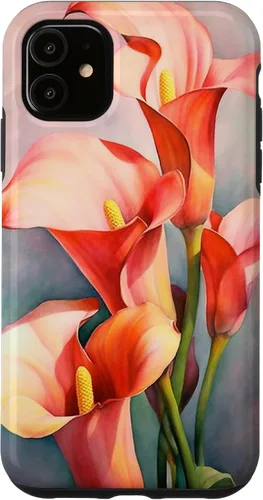 Miniatura 8 de Calla Lilies Flower Floral Watercolor Case for iPhone 17