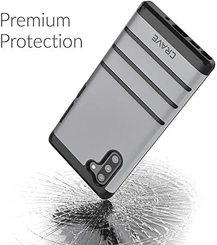 Miniatura 5 de Crave Funda para Note 10, funda de protección fuerte para Samsung Galaxy Note 10 - Pizarra