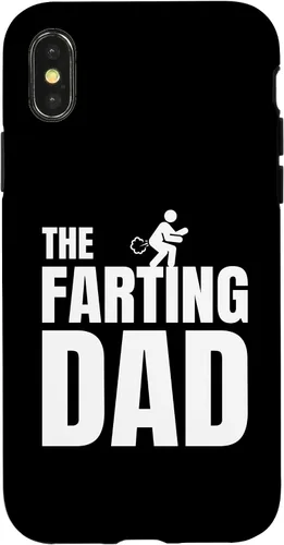 Miniatura 5 de The Farting Dad Funny Quotes Jokes Humorous Stickman Fun Case for iPhone XR