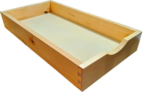 D.I.Y - Cajón extraíble de 11 pulgadas, bandeja rodante de madera para base de cocina, organizador deslizante para almacenamiento de despensa