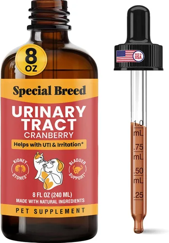 Miniatura 9 de Tratamiento de infección del tracto urinario para gatos y perros - Alivio natural de la infección urinaria con gotas de arándano - Soporte