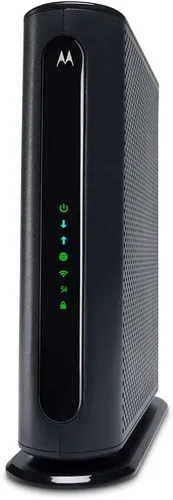 Motorola MG7550 módem enrutador Wi-Fi combo con potencia mejorada, aprobado por Comcast Xfinity, Cox, Charter Spectrum-Velocidad Wi-Fi AC1900 (16x4