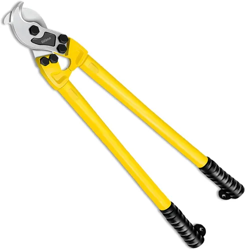 Miniatura 7 de AUPREX Cortador de cable resistente de 18 pulgadas con mango largo, cortador de cable de acero al carbono endurecido para cable de aluminio, alambre