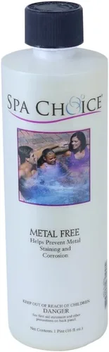 Miniatura 7 de SpaChoice 1-Pint 2-Paquete Premium Libre de Metales, Metal Gone para Spa y Tina de Hidromasaje, Fabricado en EE.UU