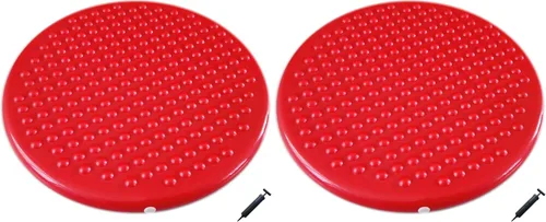 Miniatura 5 de AppleRound Jr. Cojín inflable para asiento con bomba, 12.2 in de diámetro, asiento sensorial para niños