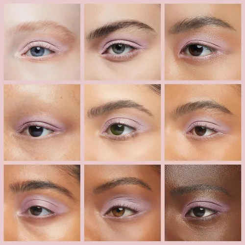 Miniatura 76 de Oulac Sombra de ojos en crema con brillo también para iluminador Sombra de ojos mezclable Resistente al agua y de larga duración con fórmula Pureza
