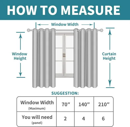 Miniatura 5 de LAMIT Cortinas de lino sintético para dormitorio, paneles filtrantes de luz, cortinas de lino con protección de privacidad con ojales para ventanas