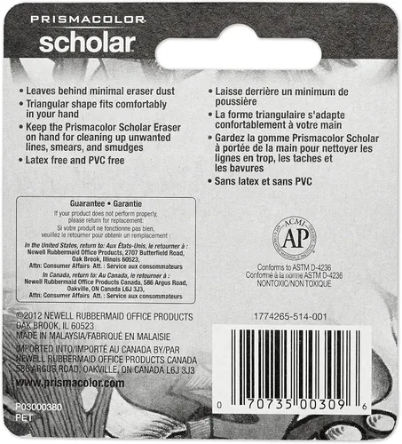 Miniatura 3 de Prismacolor 1774265 Scholar Borrador sin látex, 1 unidad