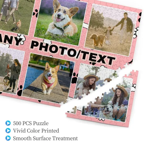 Miniatura 3 de Rompecabezas personalizados a partir de fotos, rompecabezas personalizados de fotos 1000/500/300 piezas, regalo de rompecabezas personalizado