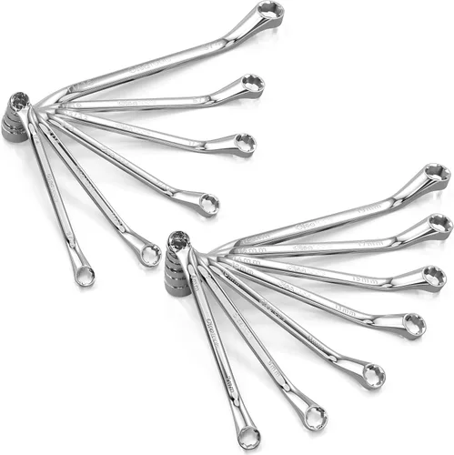 Miniatura 8 de Olsa Tools Juego de llaves de desplazamiento de extractor de pernos - Kit de removedor de sujetadores redondeados de 7 piezas - Diseño métrico