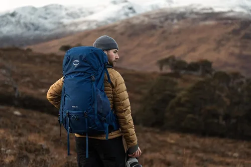 Miniatura 11 de Osprey Rook 50L Mochila de mochilero para hombre, Astology Azul/Blue Flame Astology Azul/Llama Azul