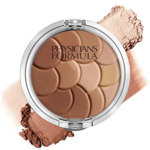 Miniatura 13 de Physicians Formula Mineral Wear®Diamond Bronzer - Híbrido cremoso en polvo y suero, acabado ligero y húmedo, minimiza la apariencia de poros