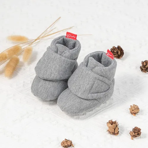 Miniatura 55 de Sawimlgy - Botines de algodón antideslizantes para recién nacido, con agarre, para cuna o para el invierno
