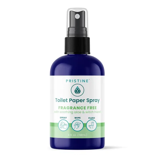 Miniatura 23 de PRISTINE Spray de Papel Higiénico en Lugar de Toallitas y Bidés - Como Alternativa de Espuma y Alternativas de Gel a las Toallitas, es un Sustituto