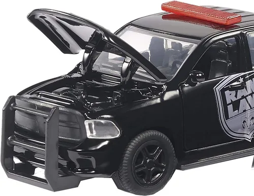 Miniatura 4 de siku 2309 Super Dodge Ram 1500 - Pastilla de policía, color negro