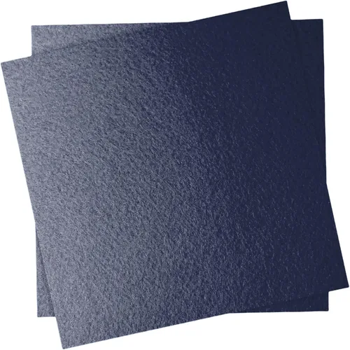 Miniatura 28 de Hojas de tela de fieltro de 6 x 6 pulgadas para manualidades, 0.039 in de grosor, papel de fieltro de colores surtidos para manualidades de costura