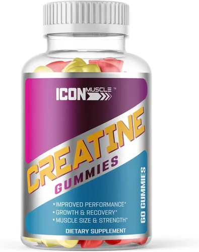 Gomitas de creatina | Monohidrato de creatina | Crecimiento muscular y fuerza | Recuperación de entrenamiento | Sabores naturales