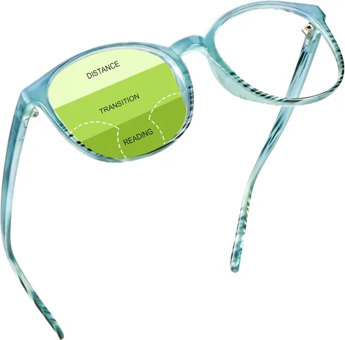 Miniatura 13 de YEIN Gafas presbípicas multifocales progresivas, gafas de sol grises fotocrómicas