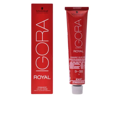Miniatura 9 de Schwarzkopf - Tinte permanente para el cabello Igora Royal 6-88, rubio rojo extra oscuro, 2.1 onzas