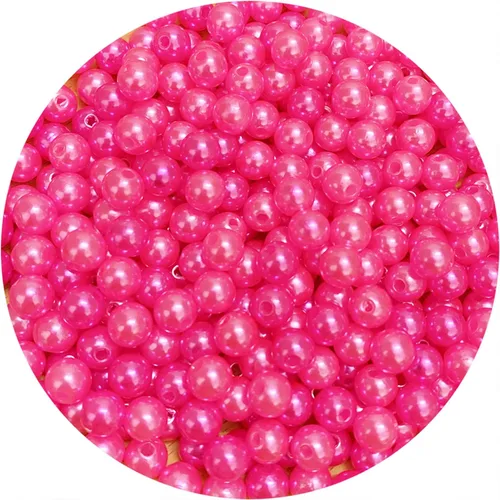 Miniatura 62 de Perlas de cuentas, 4000 piezas de cuentas de perlas de 3 mm redondas para llaveros, pulseras, collares, llaveros, joyería, manualidades, decoración