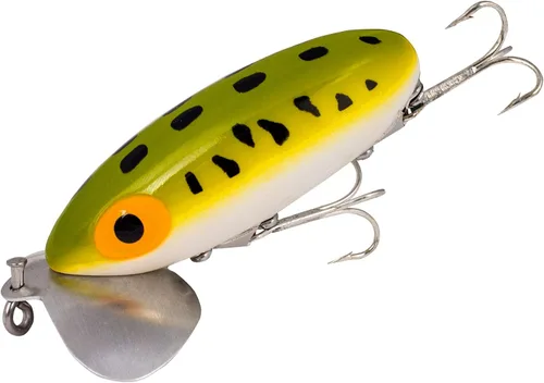Miniatura 14 de Arbogast Jitterbug Topwater Bass - Señuelo de pesca para pesca nocturna Fire Tiger