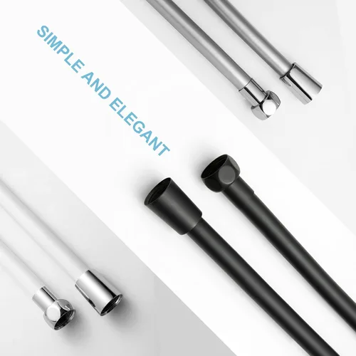 Miniatura 7 de OFFO Manguera de ducha Ultra-Flex, manguera de extensión de cabezal de ducha de mano de PVC Premium RV de 48 pulgadas, mangueras flexibles