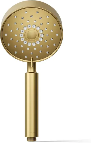Miniatura 11 de KOHLER 22166-2MB Purist - Ducha de mano con cuatro funciones, cabezal de ducha de mano con 3 ajustes de pulverización, 2.5 GPM, latón moderno Latón
