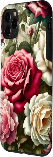 Miniatura 2 de Funda con diseño floral para iPhone 11 Pro Max, diseño victoriano vintage