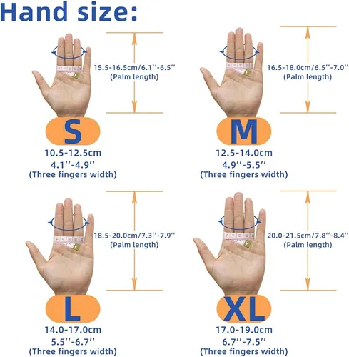 Miniatura 7 de Seektop Guantes de tiro con arco para caza de cuero, protector de tres dedos para jóvenes y adultos principiantes