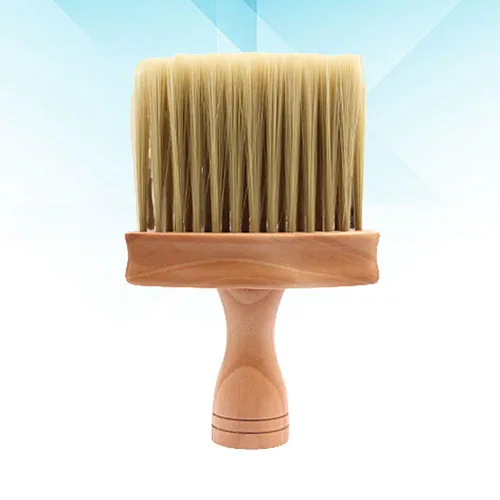 Miniatura 4 de KALLORY Cepillo de limpieza facial para peluquero suave, cepillo de limpieza de cuello, cepillos de barrido de pelo, suministros de peluquería