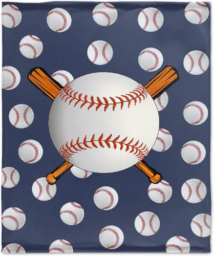 Miniatura 36 de Manta personalizada de béisbol para sofá, manta personalizada con nombre, manta ligera de felpa mullida de 60 x 50 pulgadas, para adolescentes