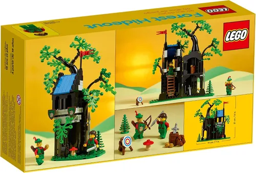 Miniatura 3 de LEGO 40567 Forestmen Forest Hideout - Juego de exhibición coleccionable (258 piezas)