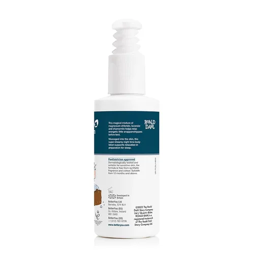 Miniatura 8 de BetterYou Loción corporal de magnesio para dormir - Loción corporal relajante para niños - Crema de magnesio con lavanda y manzanilla - Para niños