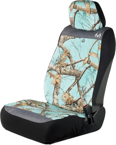 Miniatura 7 de Realtree - Fundas universales para asiento delantero y banco, resistentes al agua y a la suciedad, fundas de asiento camuflaje para automóvil