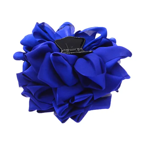 Miniatura 6 de Pinzas de mandíbula para el cabello con lazo de flores de seda, 4
