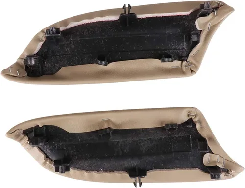 Miniatura 2 de LUJUNTEC Paneles de reposabrazos de puerta delantera para 2008-2012 para Honda Accord - Cubiertas de panel de puerta beige (2PCS)