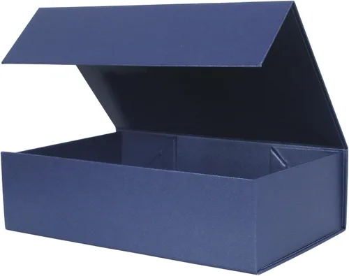 Miniatura 43 de Aimyoo Cajas de regalo magnéticas Galaxy negras con tapas 13.8x9x4.3 pulgadas, caja grande de propuesta para dama de honor y padrino, caja plegable
