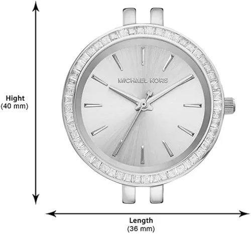Miniatura 8 de Michael Kors Darci Reloj de tres manecillas con detalles brillantes 1299in