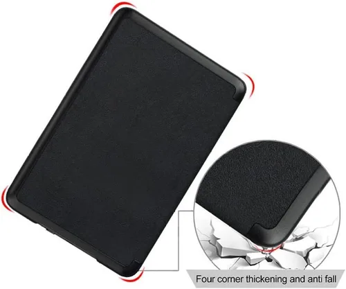 Miniatura 5 de Funda para Kindle Oasis de 7 pulgadas, 10ª generación, versión 2019 [modelo No: S8IN40] con correa de mano y apagado y encendido automático, fundas