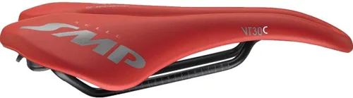 Selle SMP Sillín de Carbono Vt30 Rojo, 155Mm
