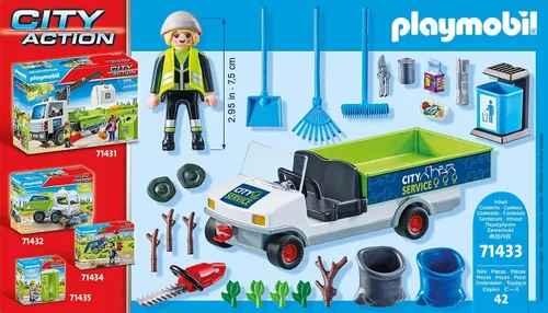 Miniatura 6 de PLAYMOBIL City Action 71433 - Limpieza urbana con vehículo