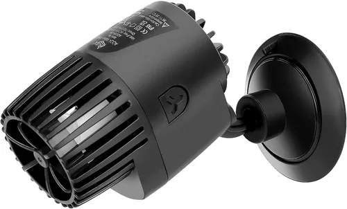 AQQA Mini Wave Maker para 3-5 galones, bomba de circulación de acuario para tanques de agua salada y agua dulce, cabezal de potencia de tanque de